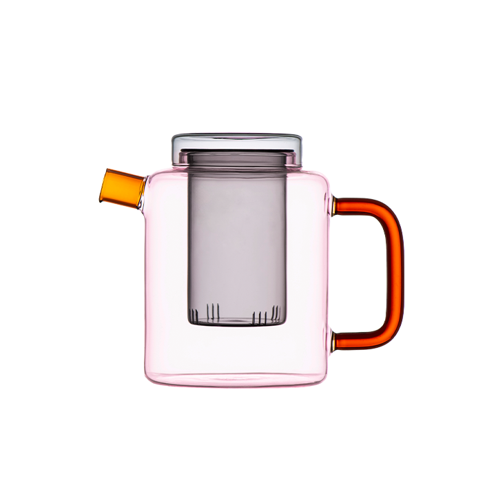 Herbal tea teapot multicolour