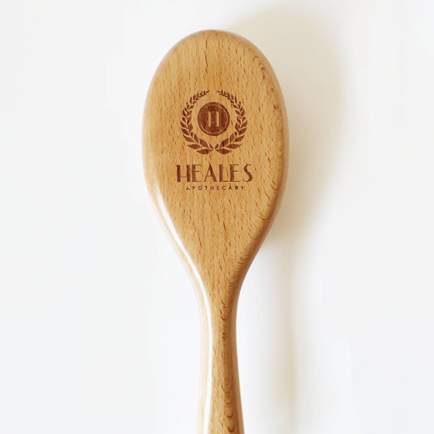 Wooden dry body brush