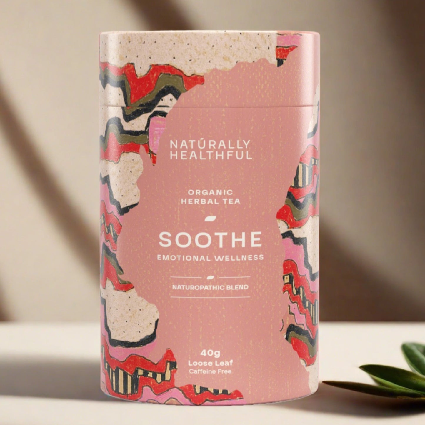 Soothe emotional wellness tea - Naturally Healthful with plant