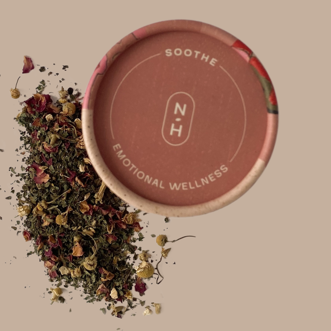 Organic emotional wellness tea, loose leaf, by Naturally Healthful
