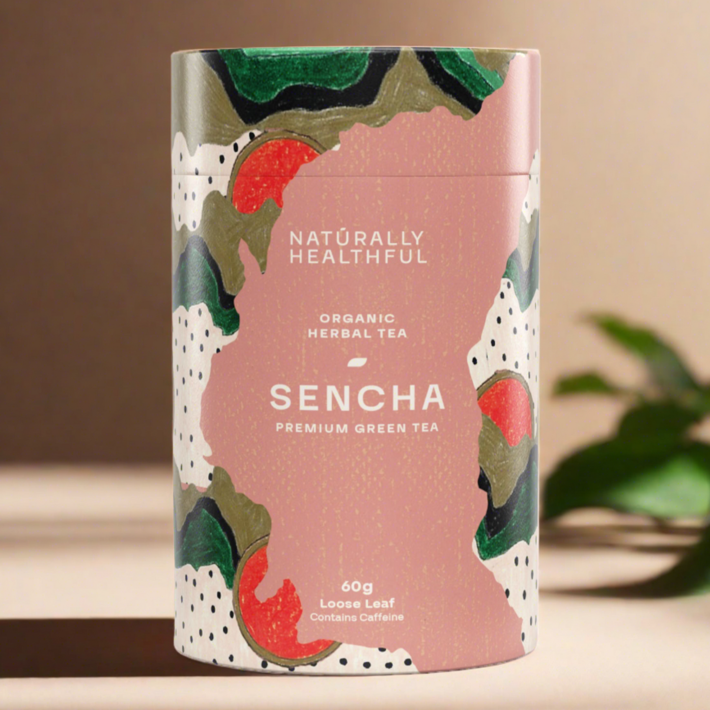 Sencha organic green tea - Naturally Healthful with plant