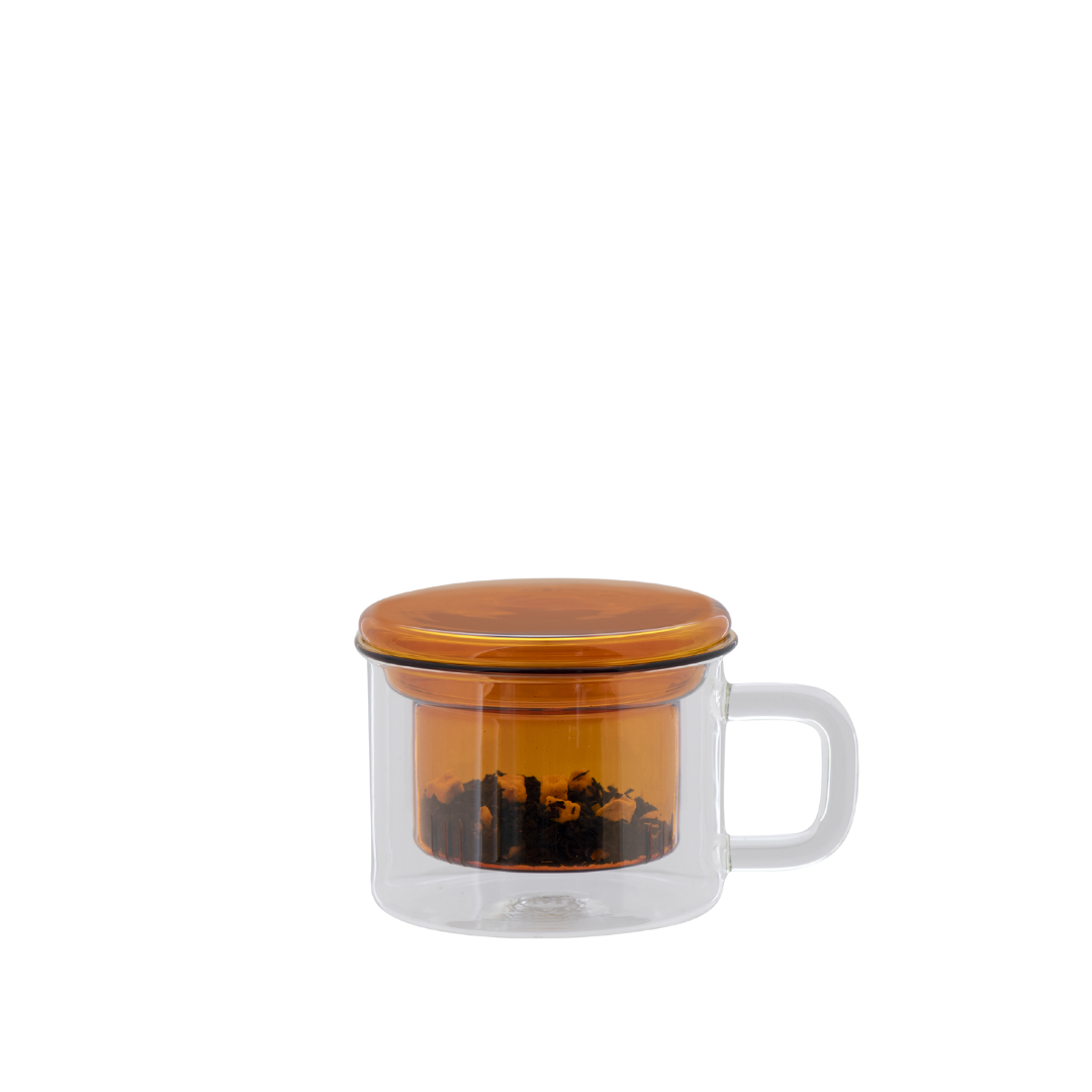 Cha tea mug & infuser for one