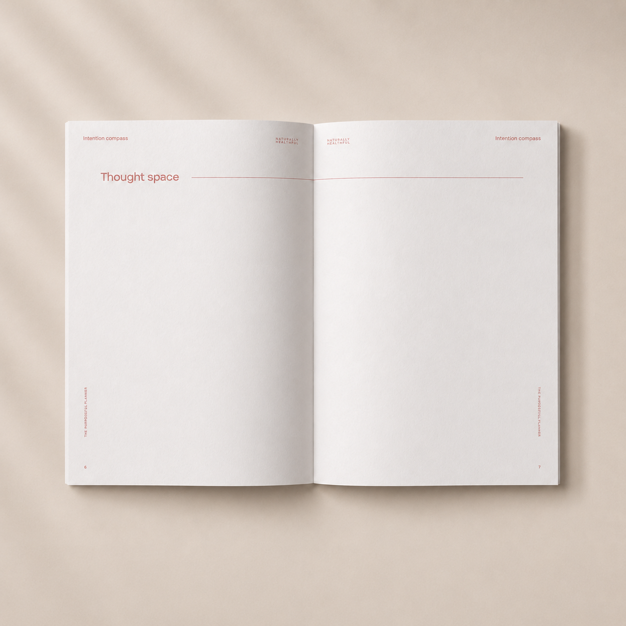 Purposeful weekly planner