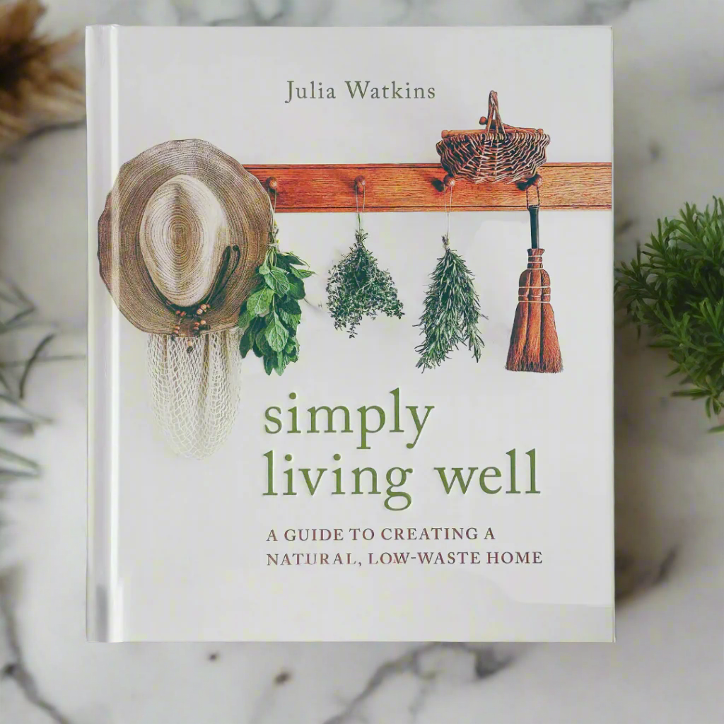 A book with a guide to creating a natural, low waste home